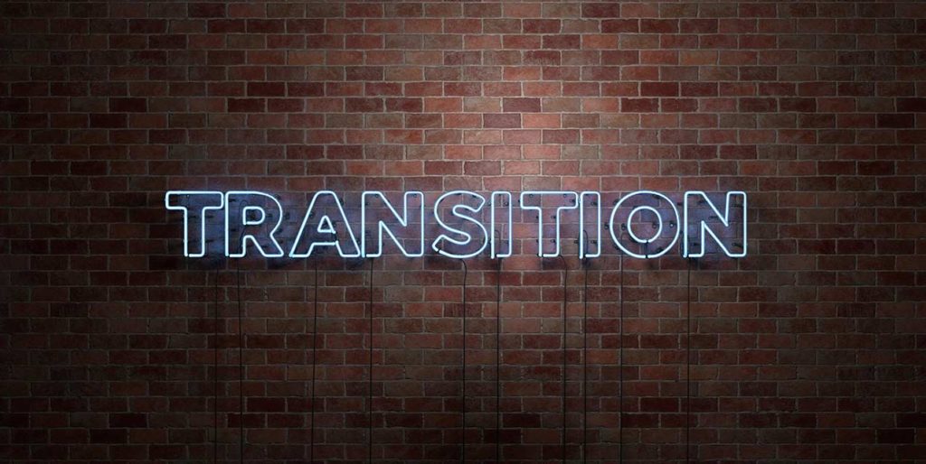 College Transition Sign