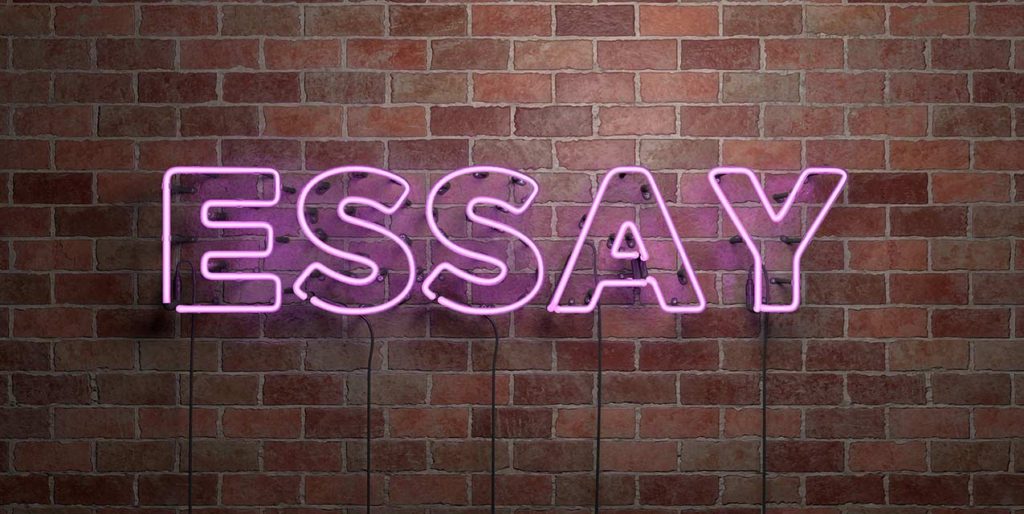 Essay Section Sign